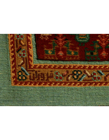 Nimbaft 210x274 Cm Nimbaft, Persia, Hand-carded Wool warp: