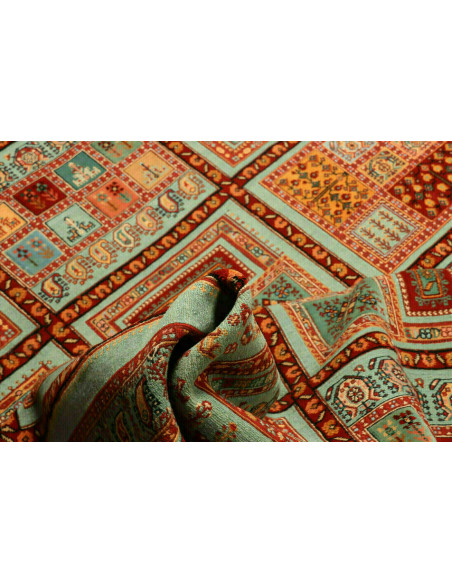 Nimbaft 210x274 Cm Nimbaft, Persia, Hand-carded Wool warp: