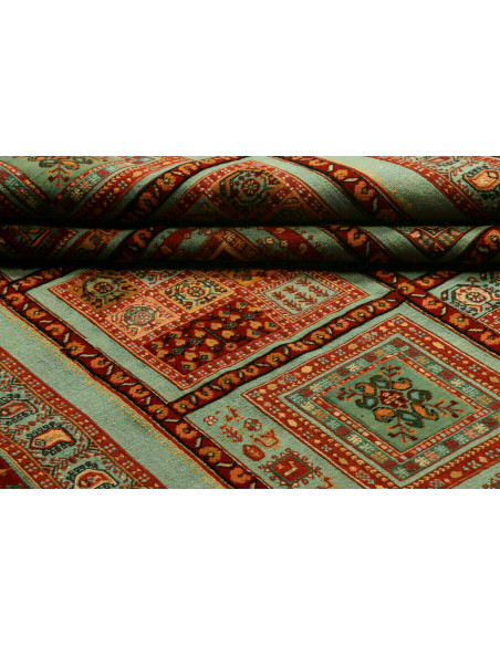 Nimbaft 210x274 Cm Nimbaft, Persia, Hand-carded Wool warp: