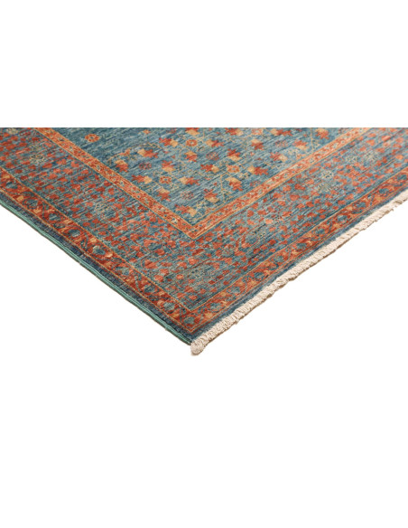 Hand Made Rug Kairo Pakistan 174x247 Blue Brick