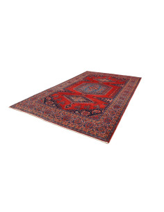 Hand Made Rug Wiss Persia 228x367 Red Blue 2