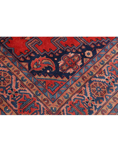 Tappeto Originale Wiss Persia 228x367 Rosso Blu