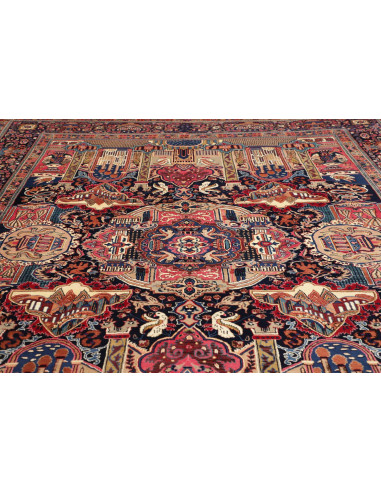 Hand Made Rug Kashmar Persia 300x394 Dark Blue