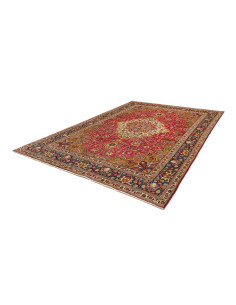 Hand Made Rug Tabriz Persia 247x340 Ruby Red Mi 2
