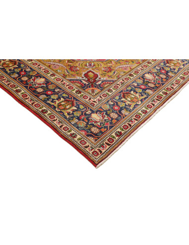Hand Made Rug Tabriz Persia 247x340 Ruby Red Mi