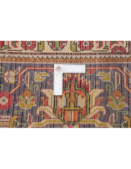 Hand Made Rug Tabriz Persia 247x340 Ruby Red Mi