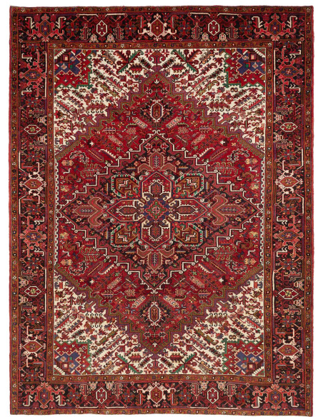 Hand Made Rug Gorawan Persia 255x345 Red Ivory