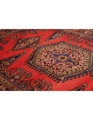 Hand Made Rug Wiss Persia 230x330 Red Dark Blue