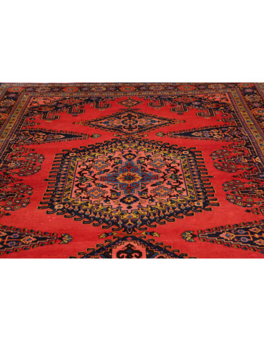 Hand Made Rug Wiss Persia 230x330 Red Dark Blue