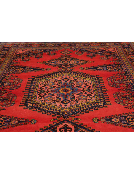 Hand Made Rug Wiss Persia 230x330 Red Dark Blue