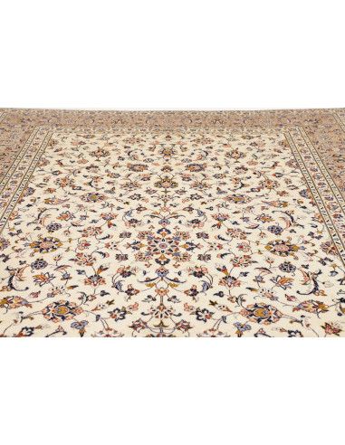 Tappeto Originale Kashan Persia 258x358 Avorio
