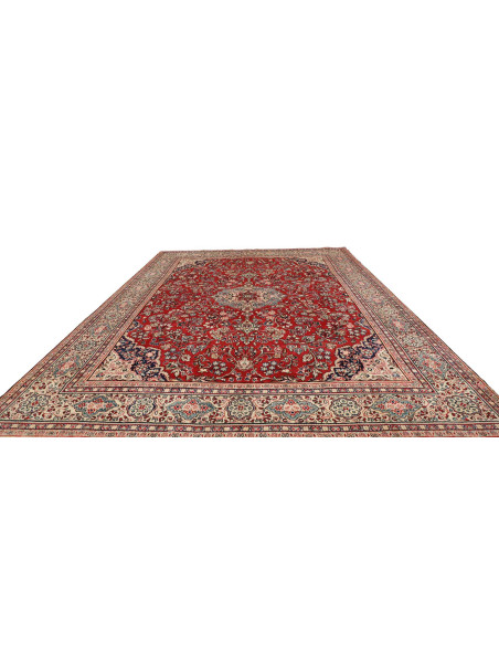 Hand Made Rug Sarough Persia 322x435 Red Ivory