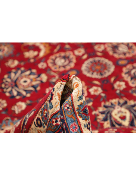 Hand Made Rug Kashan Fine Persia 270x400 Red Mi