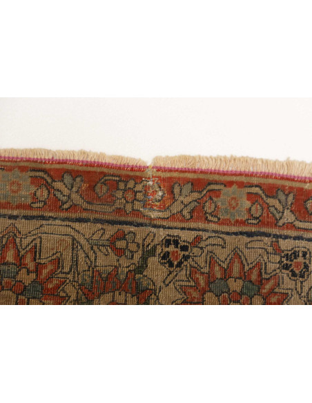 Hand Made Rug Antik Persia 130x220 Beige Red