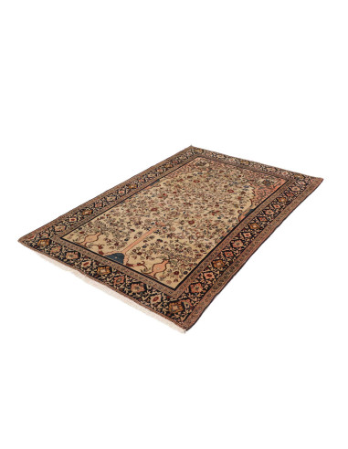 Hand Made Rug Antik Persia 125x195 Ivory Antiqu