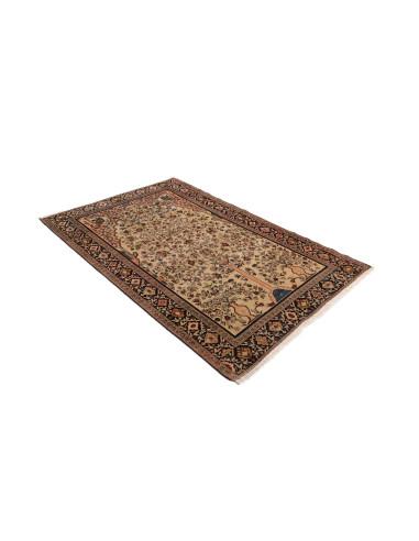Hand Made Rug Antik Persia 125x195 Ivory Antiqu