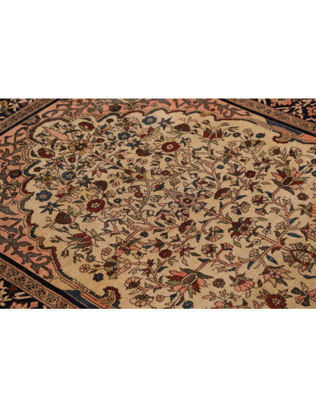 Hand Made Rug Antik Persia 125x195 Ivory Antiqu