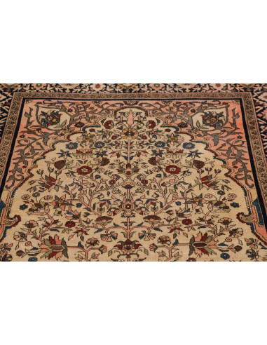 Hand Made Rug Antik Persia 125x195 Ivory Antiqu