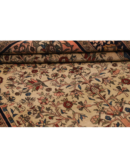 Hand Made Rug Antik Persia 125x195 Ivory Antiqu