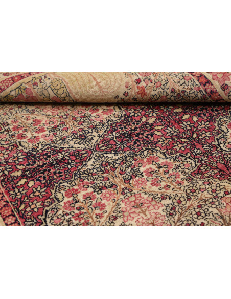 Hand Made Rug Antik Persia 138x206 Dark Red Ivo