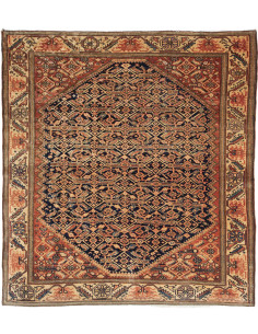 Hand Made Rug Antik Persia 165x180 Dark Blue Ru