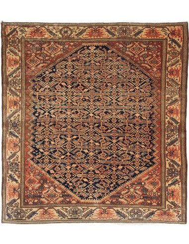 Hand Made Rug Antik Persia 165x180 Dark Blue Ru