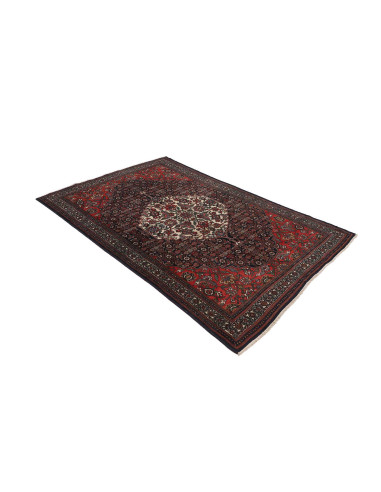 Hand Made Rug Antik Persia 130x200 Red Dark Blu