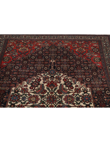 Hand Made Rug Antik Persia 130x200 Red Dark Blu