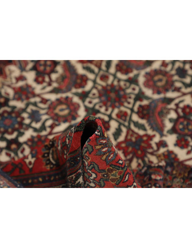 Hand Made Rug Antik Persia 130x200 Red Dark Blu