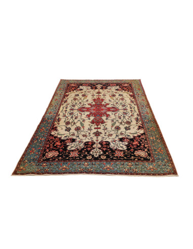 Hand Made Rug Antik Persia 142x208 Ivory Red