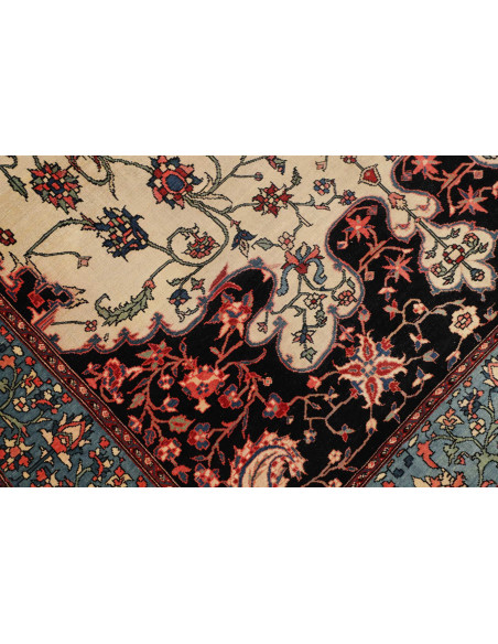 Hand Made Rug Antik Persia 142x208 Ivory Red