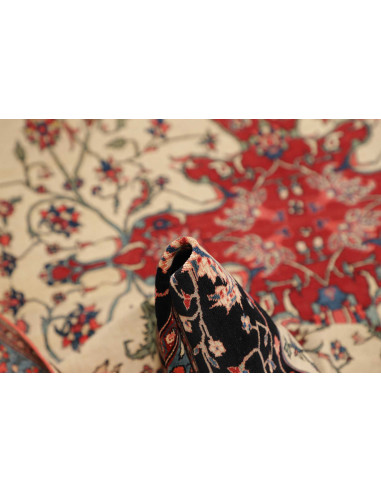 Hand Made Rug Antik Persia 142x208 Ivory Red