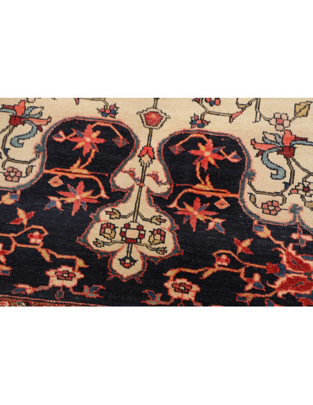 Hand Made Rug Antik Persia 142x208 Ivory Red