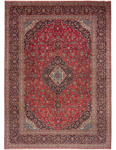 Tappeto Ardakan Persia marrone blu 300x410