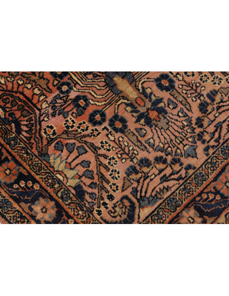 Hand Made Rug Antik Persia 70x200 Terracotta Da
