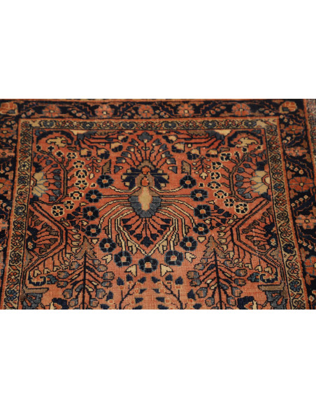 Hand Made Rug Antik Persia 70x200 Terracotta Da