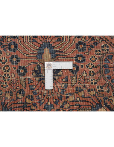 Hand Made Rug Antik Persia 70x200 Terracotta Da