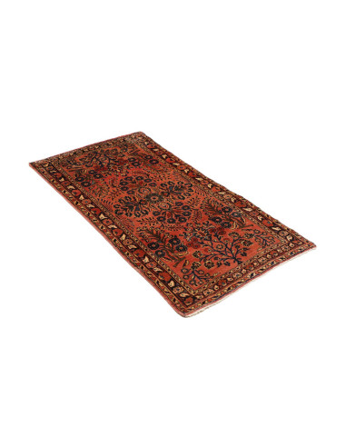 Tappeto Originale Antik Persia 76x152 Rosso Mat