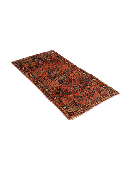 Hand Made Rug Antik Persia 76x152 Brick Red Dar