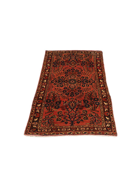 Tappeto Originale Antik Persia 76x152 Rosso Mat