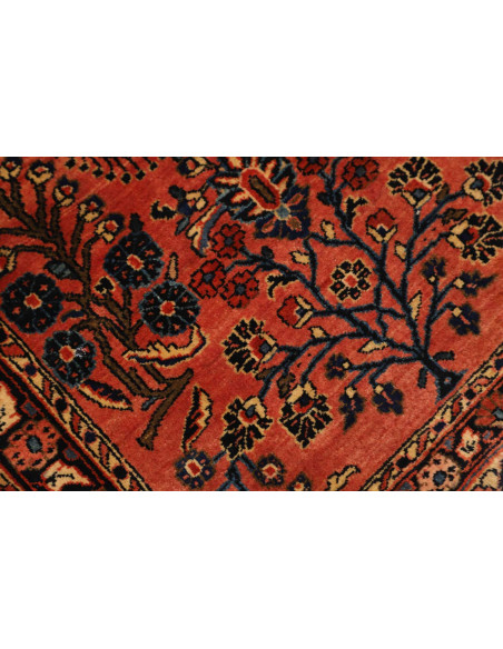 Tappeto Originale Antik Persia 76x152 Rosso Mat