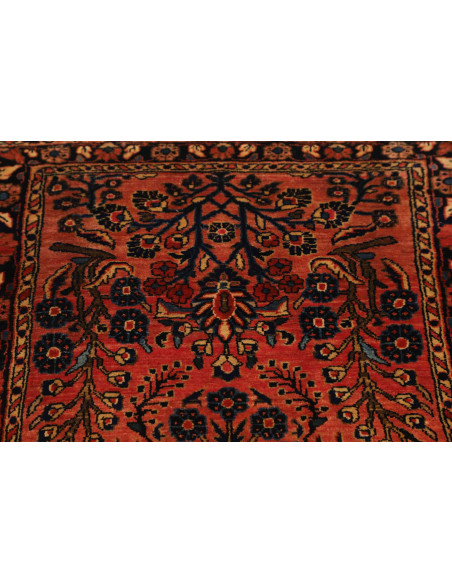 Tappeto Originale Antik Persia 76x152 Rosso Mat