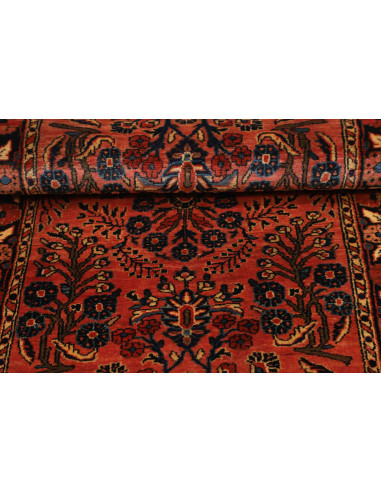 Tappeto Originale Antik Persia 76x152 Rosso Mat
