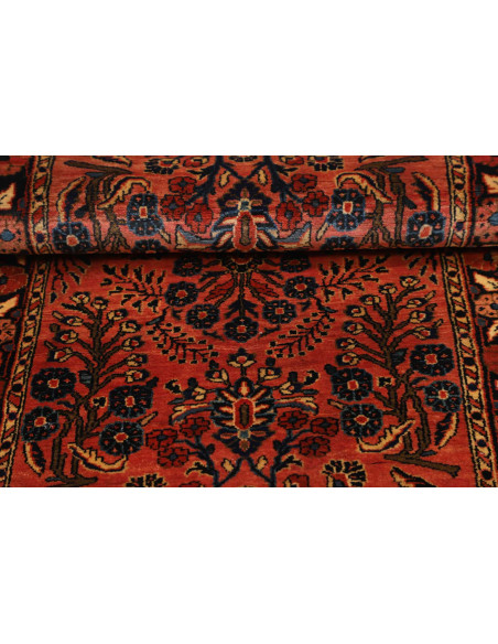 Tappeto Originale Antik Persia 76x152 Rosso Mat