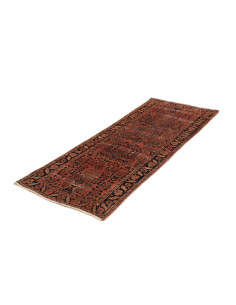 Hand Made Rug Antik Persia 75x195 Rust Red Dark 2