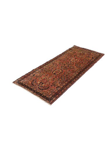 Hand Made Rug Antik Persia 78x183 Brick Red Dar