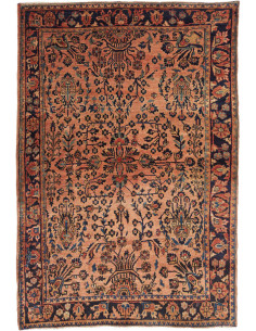 Hand Made Rug Antik Persia 110x155 Terracotta D
