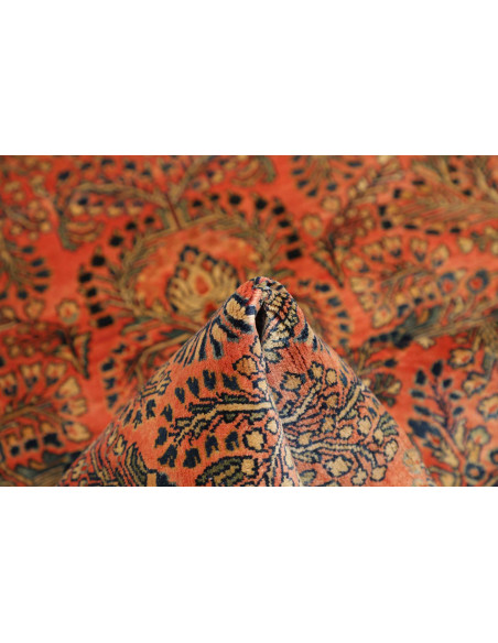 Hand Made Rug Antik Persia 100x150 Brick Red Da