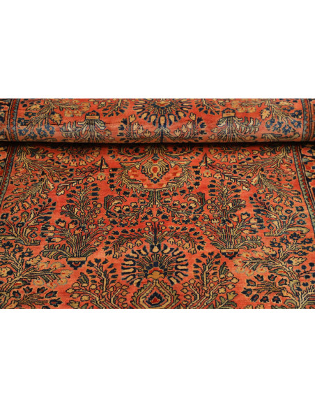 Hand Made Rug Antik Persia 100x150 Brick Red Da