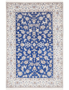 Rug Nain Kashmar Persia blue 197x297